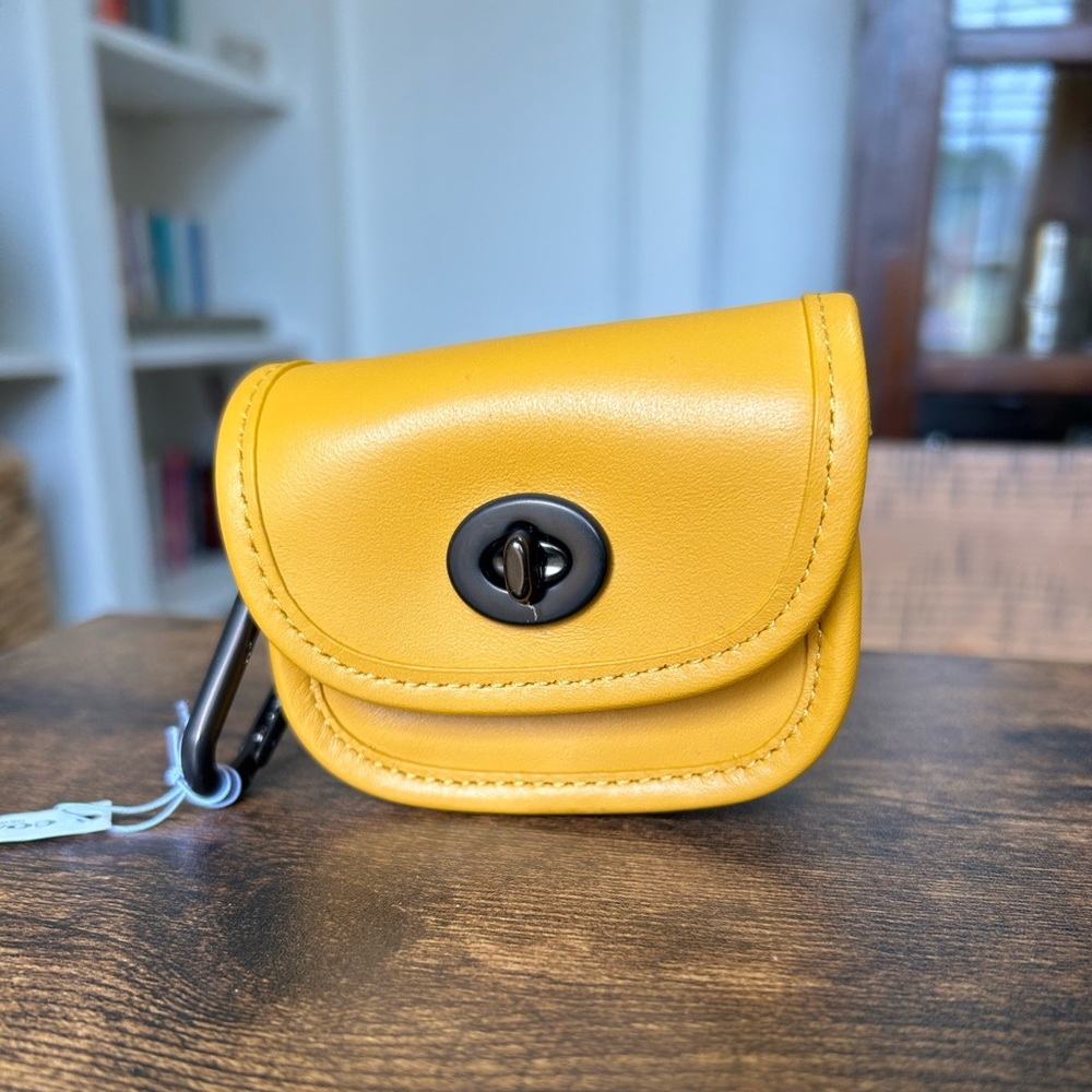 Coach Turnlock Bag Charm